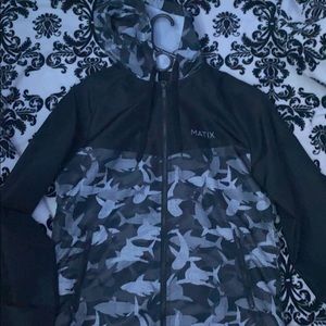 REFLECTIVE matix wind breaker (never worn)
